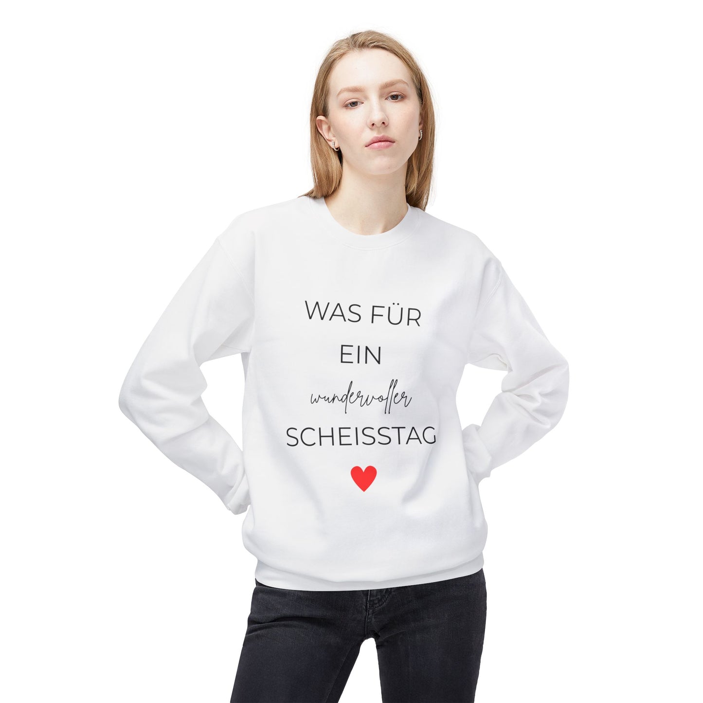 KIRSTEN PERSÖNLICH Sweatshirt "SCHEISSTAG"