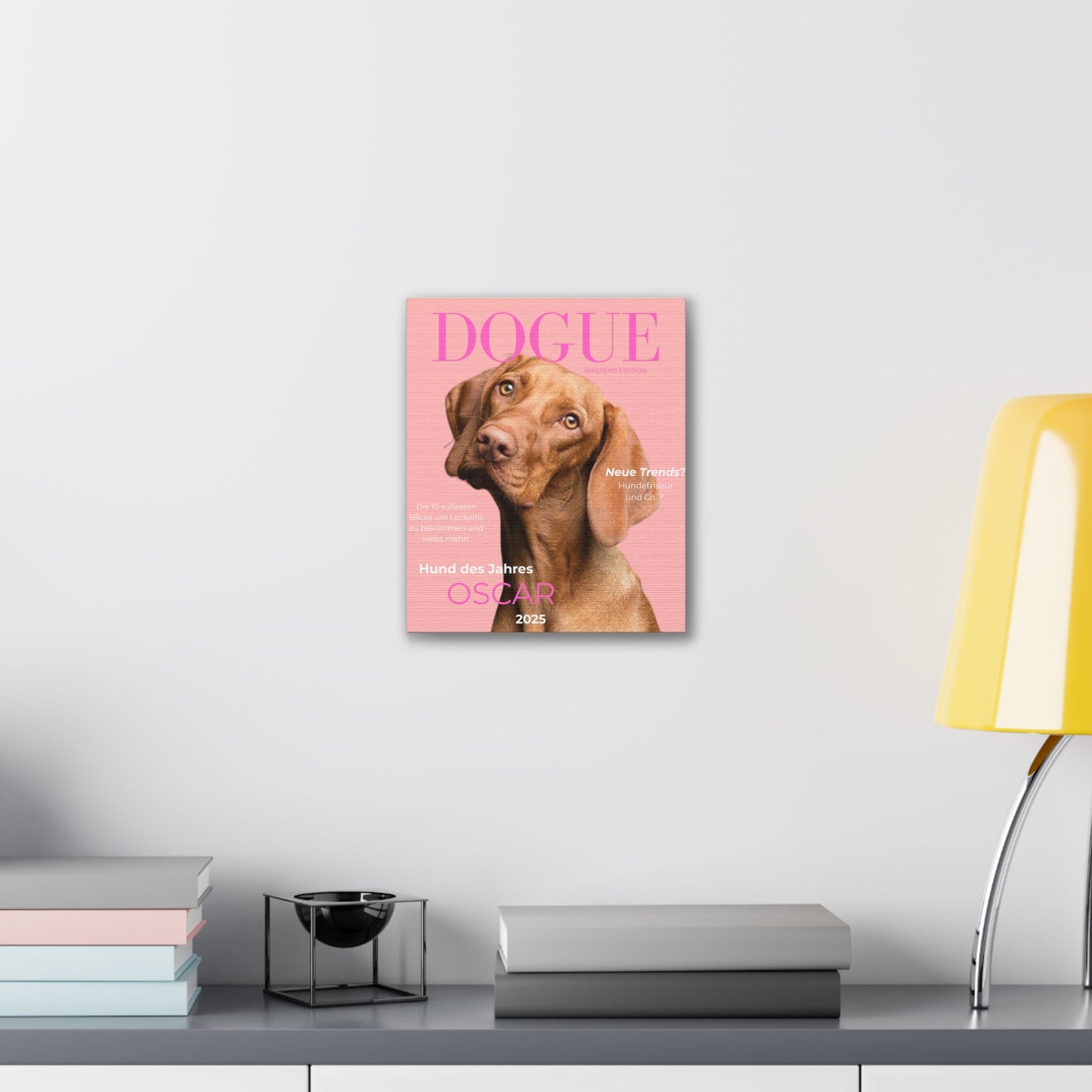 KIRSTENS "DOGUE" Poster zum personalisieren