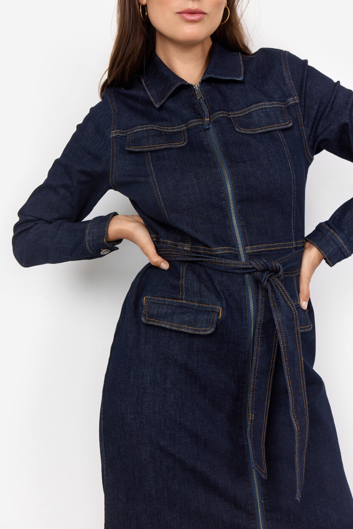 SC-KIMBERLY 37 KLEID NAVY