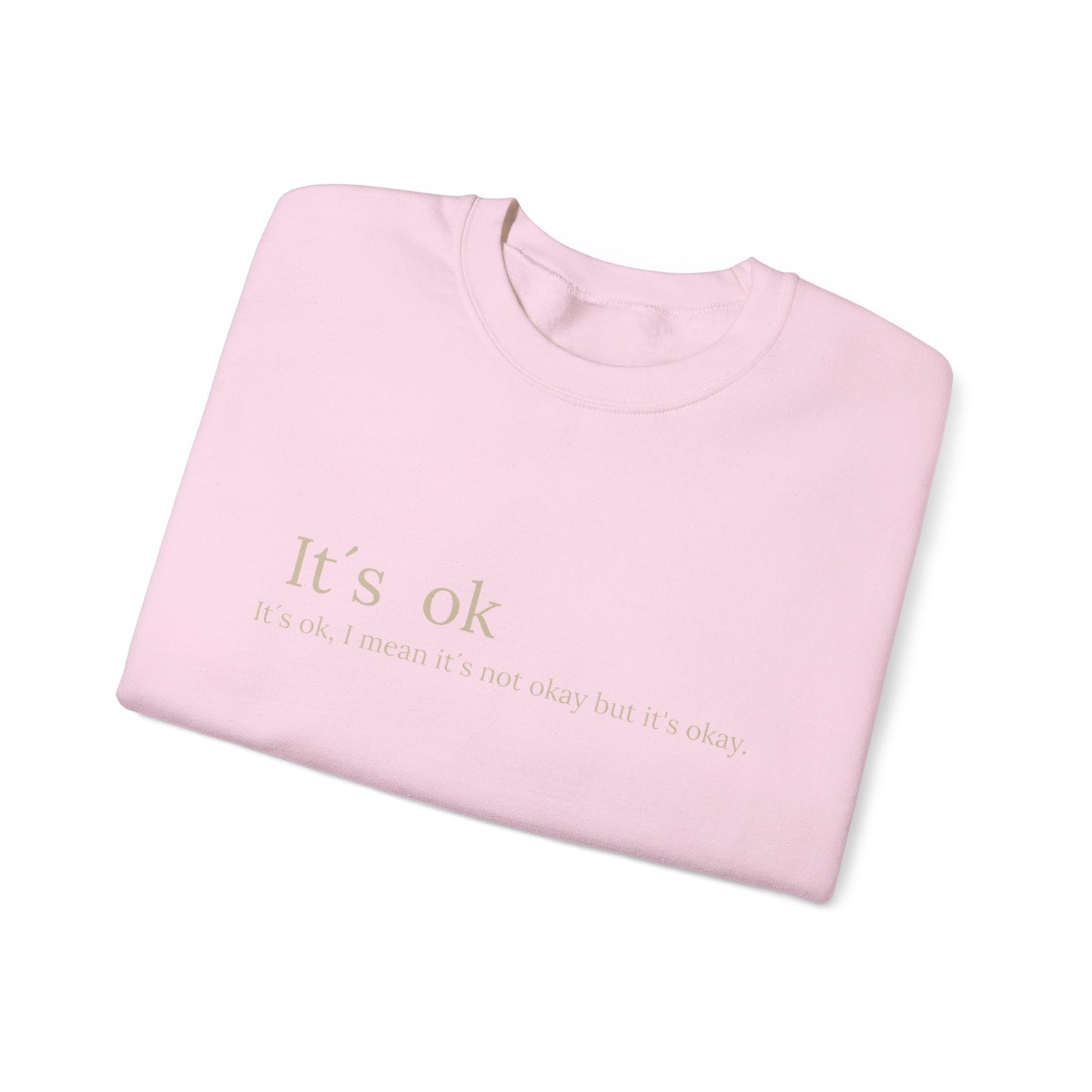 KIRSTEN PERSÖNLICH Sweatshirt "It´s ok"