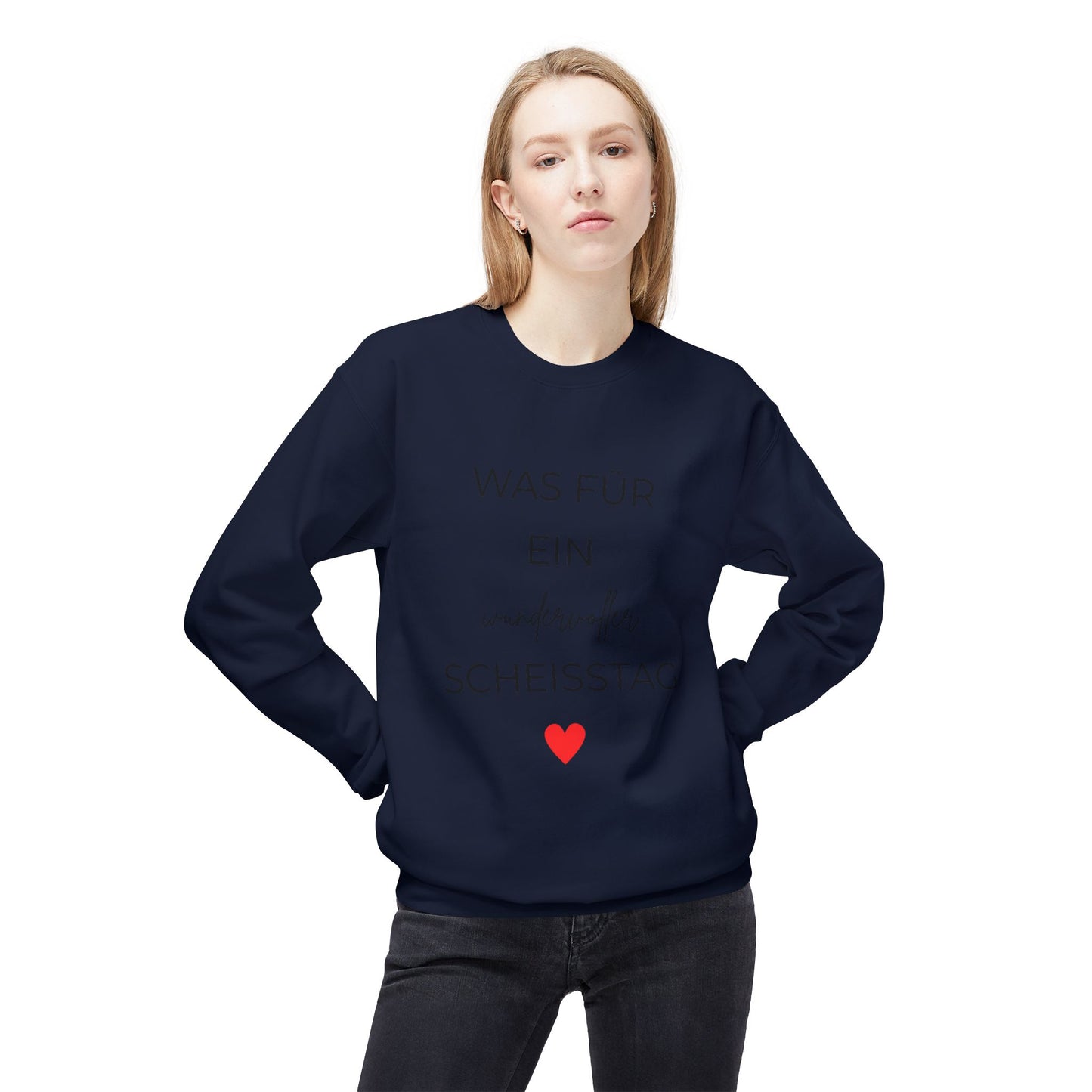 KIRSTEN PERSÖNLICH Sweatshirt "SCHEISSTAG"