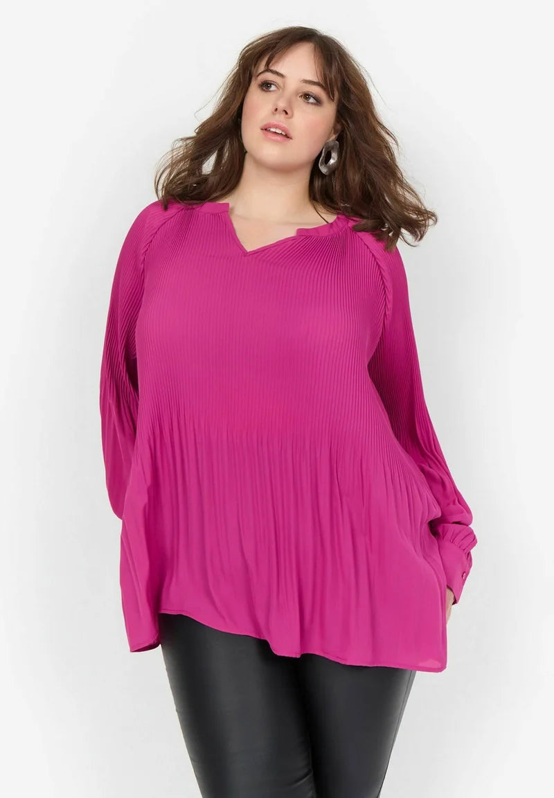 WA-KERSTEN 2 - Bluse - fuchsia