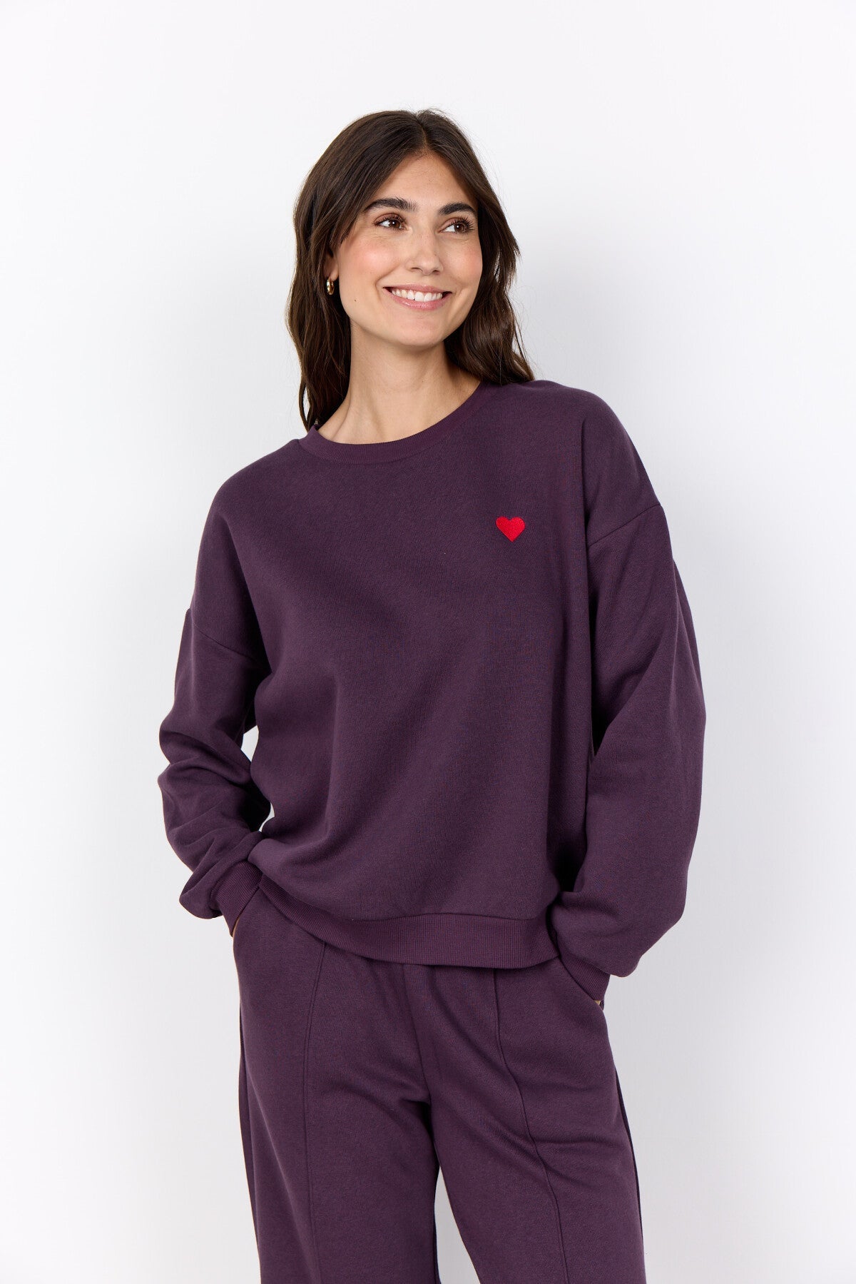 SC-ANGELIN 18 SWEATSHIRT VIOLETT