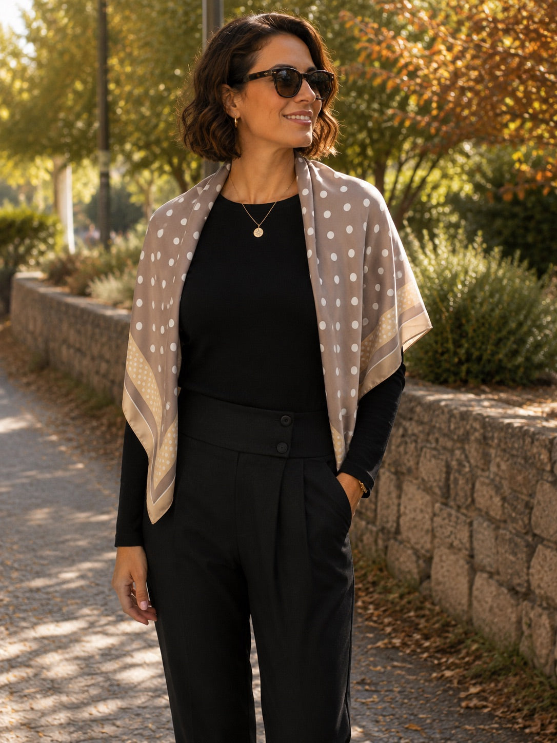 Tuch „AMELIE Dots“