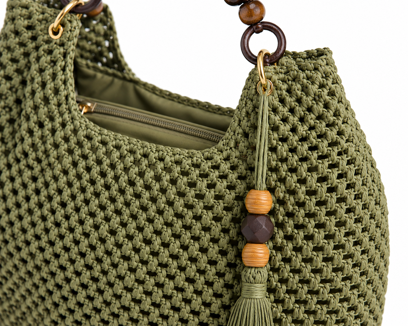 Strandtasche „Marrakesh“ in Oliv