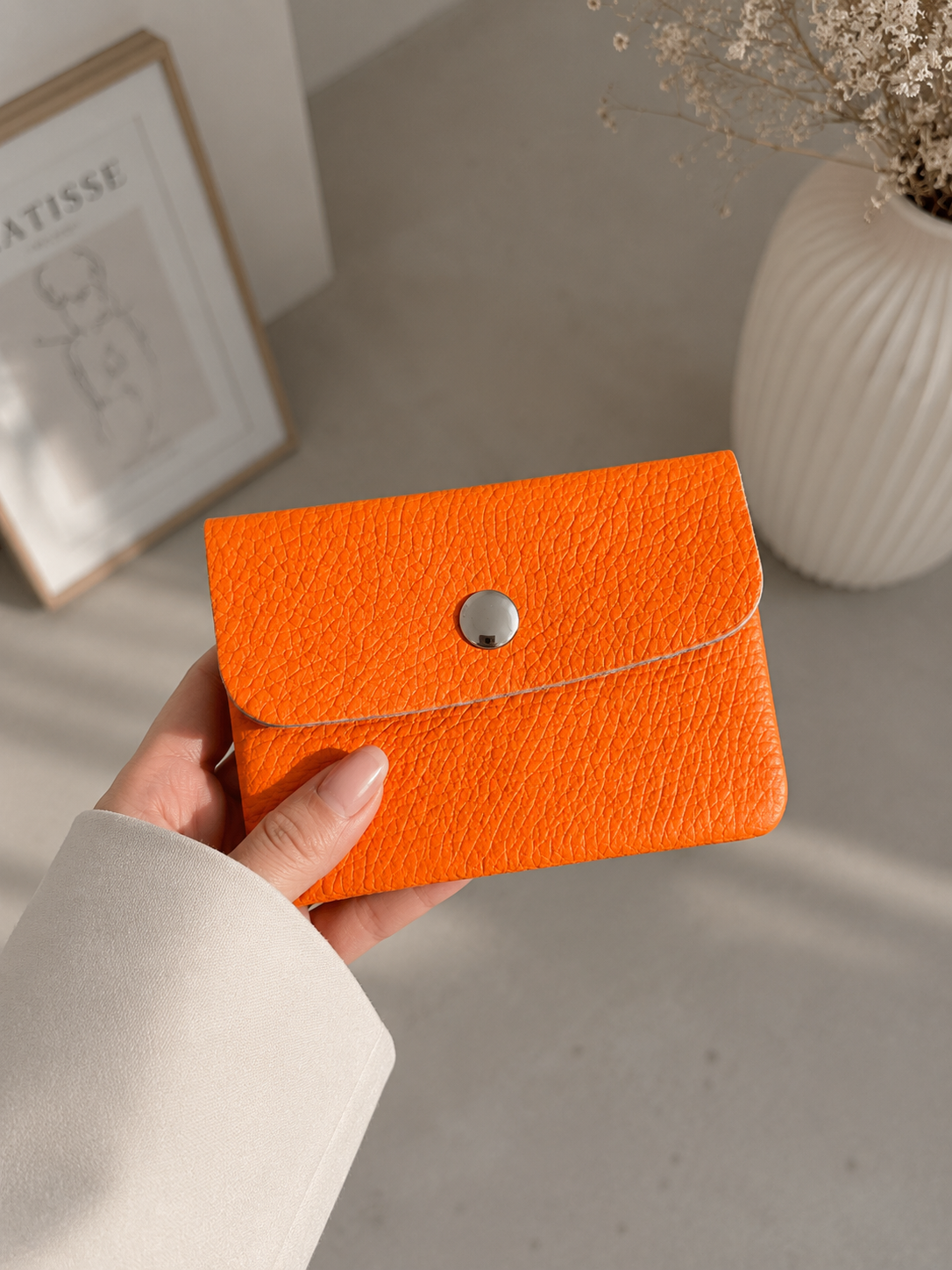 Mini Portmonee „Color Pop“ – Shiny Orange