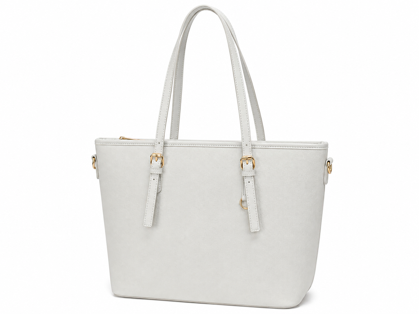 Shopper "City Chic" - Light Grey / Small
