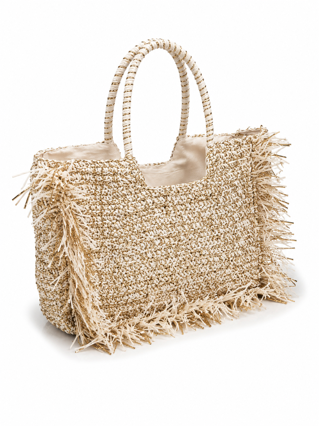 Shopper „Autumn Days“ in Cremé