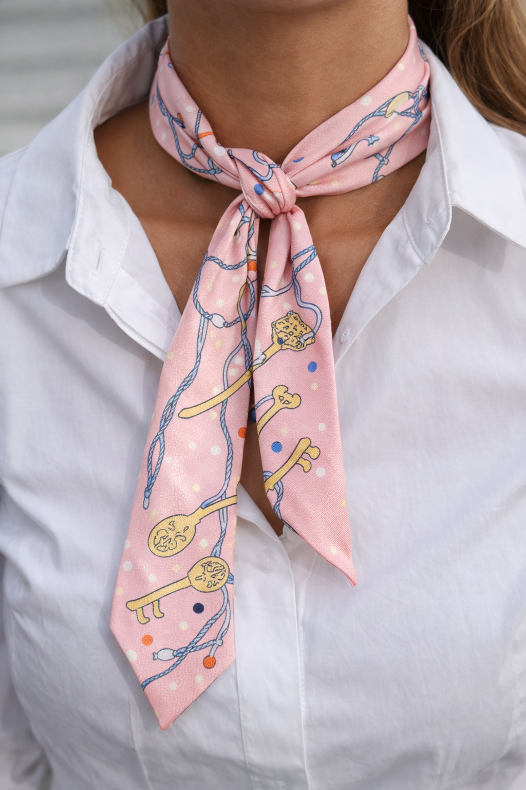 Twilly Halstuch „Rosé Keys“