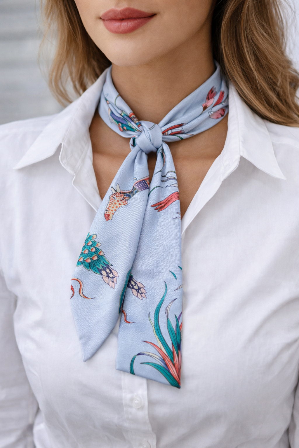 Twilly Halstuch „Savanna Blue“