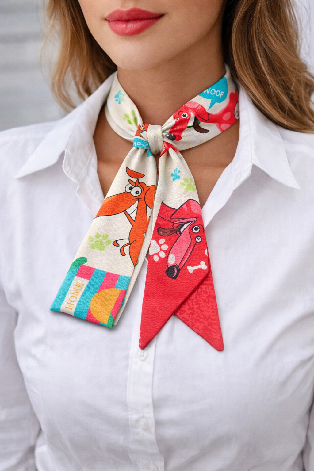 Twilly Halstuch „Dog Love“