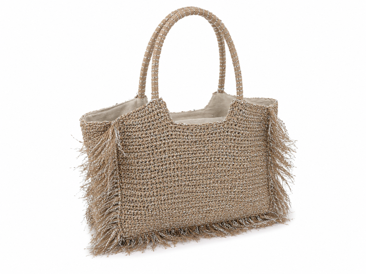 Shopper „Autumn Days“ in Silber