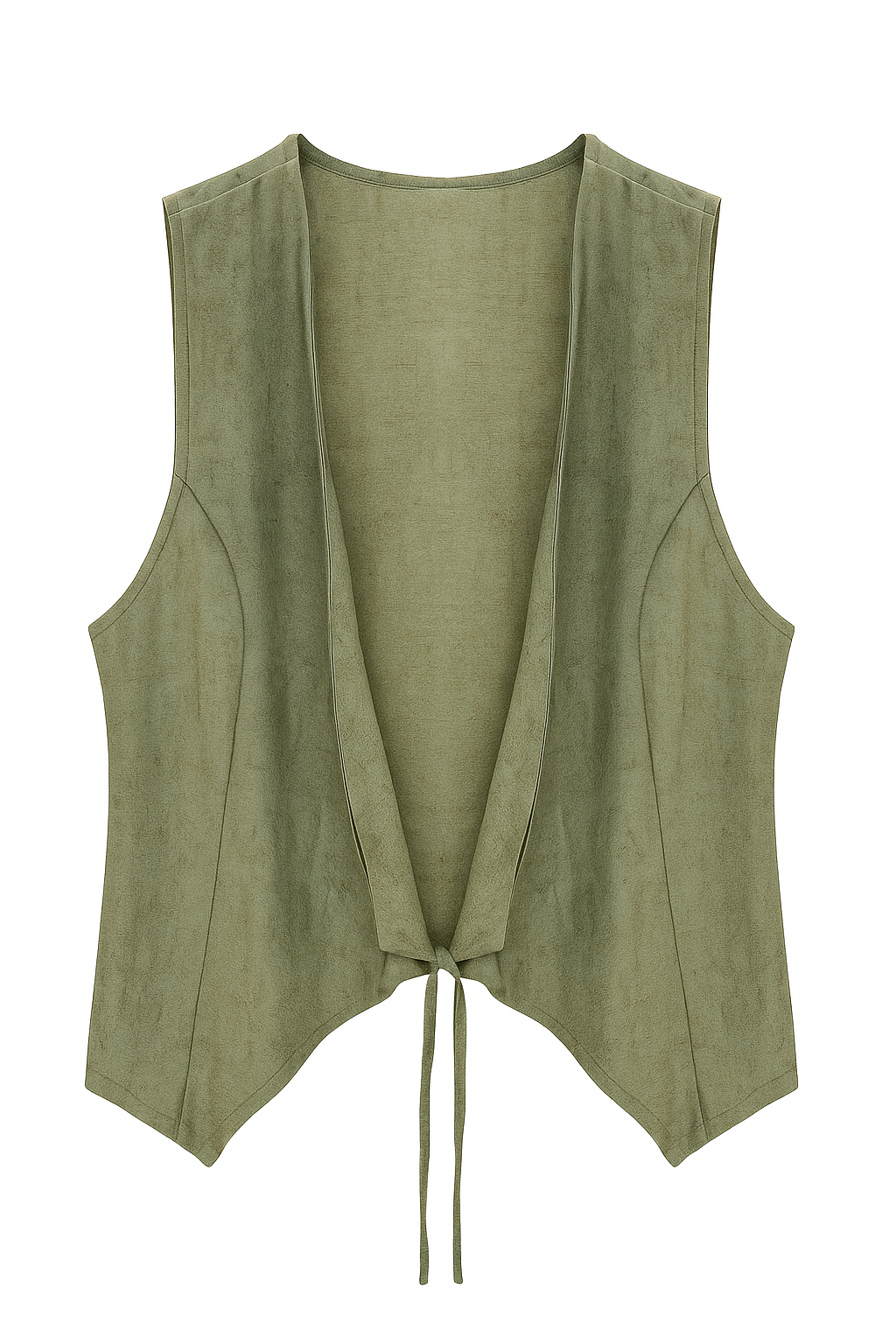 Leichte Onesize Weste in Oliv