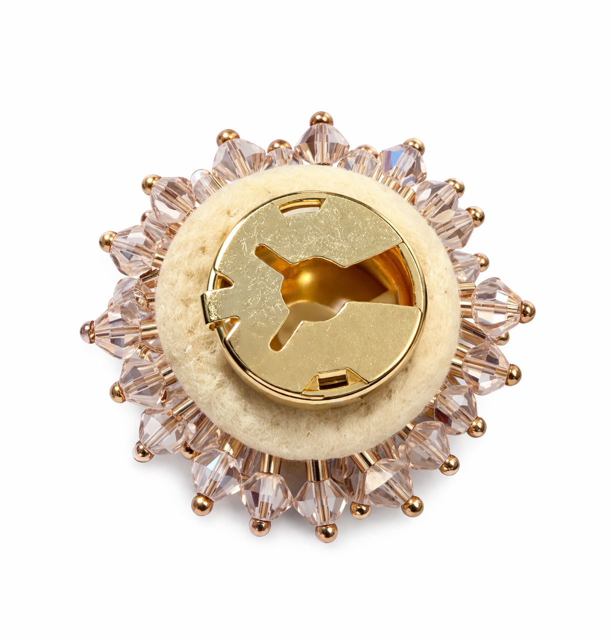 Brosche „Rosé Blossom“