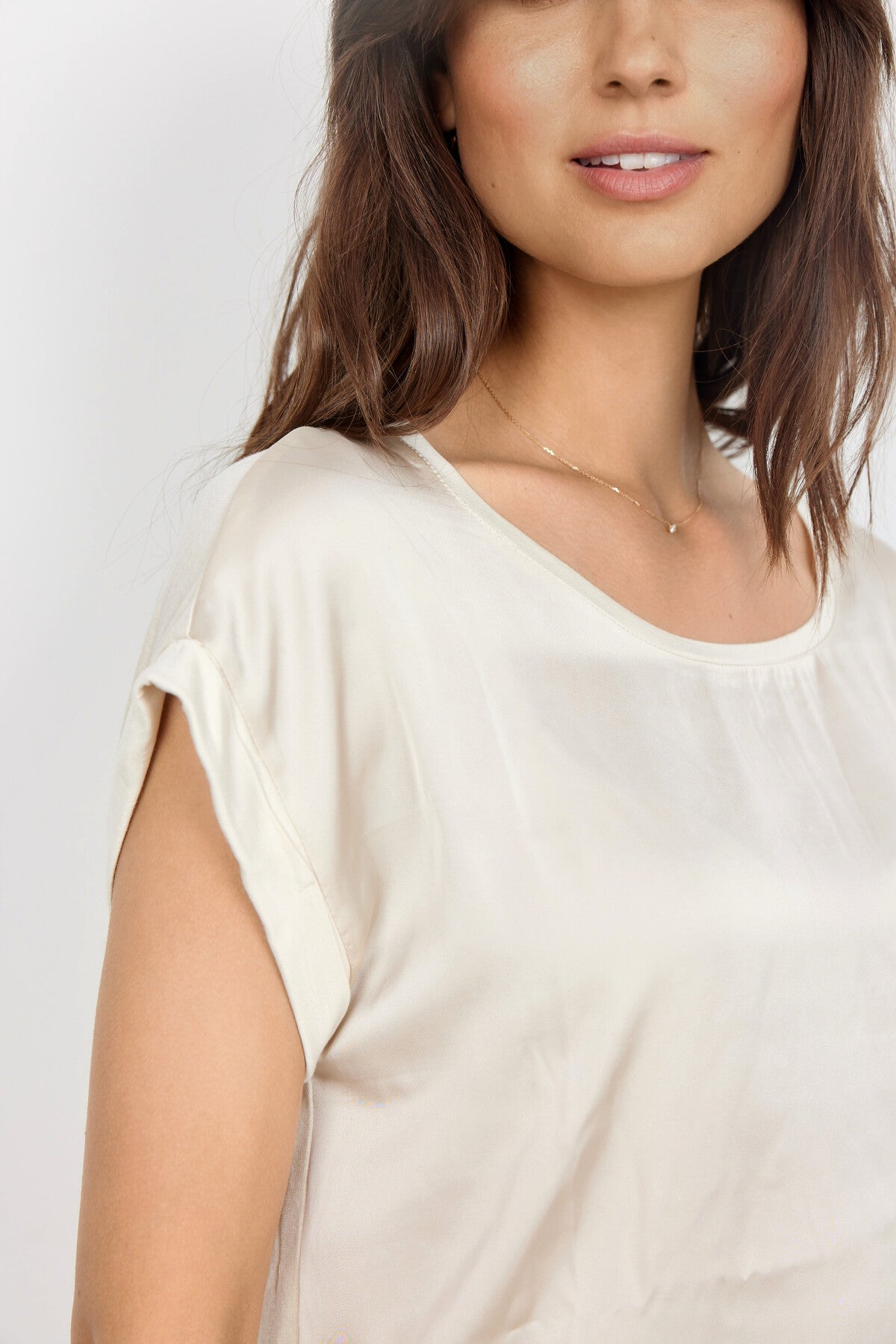 SC-THILDE 6 T-SHIRT CREME