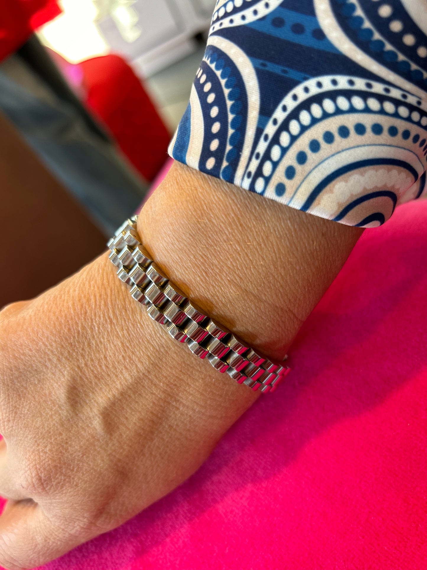 Stylisches JUBILEE Armband in Silber