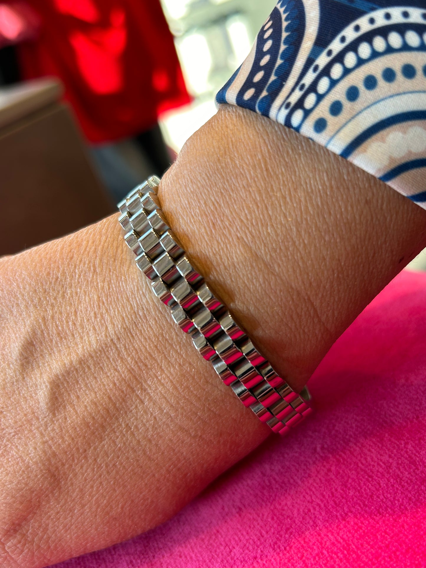 Stylisches JUBILEE Armband in Silber