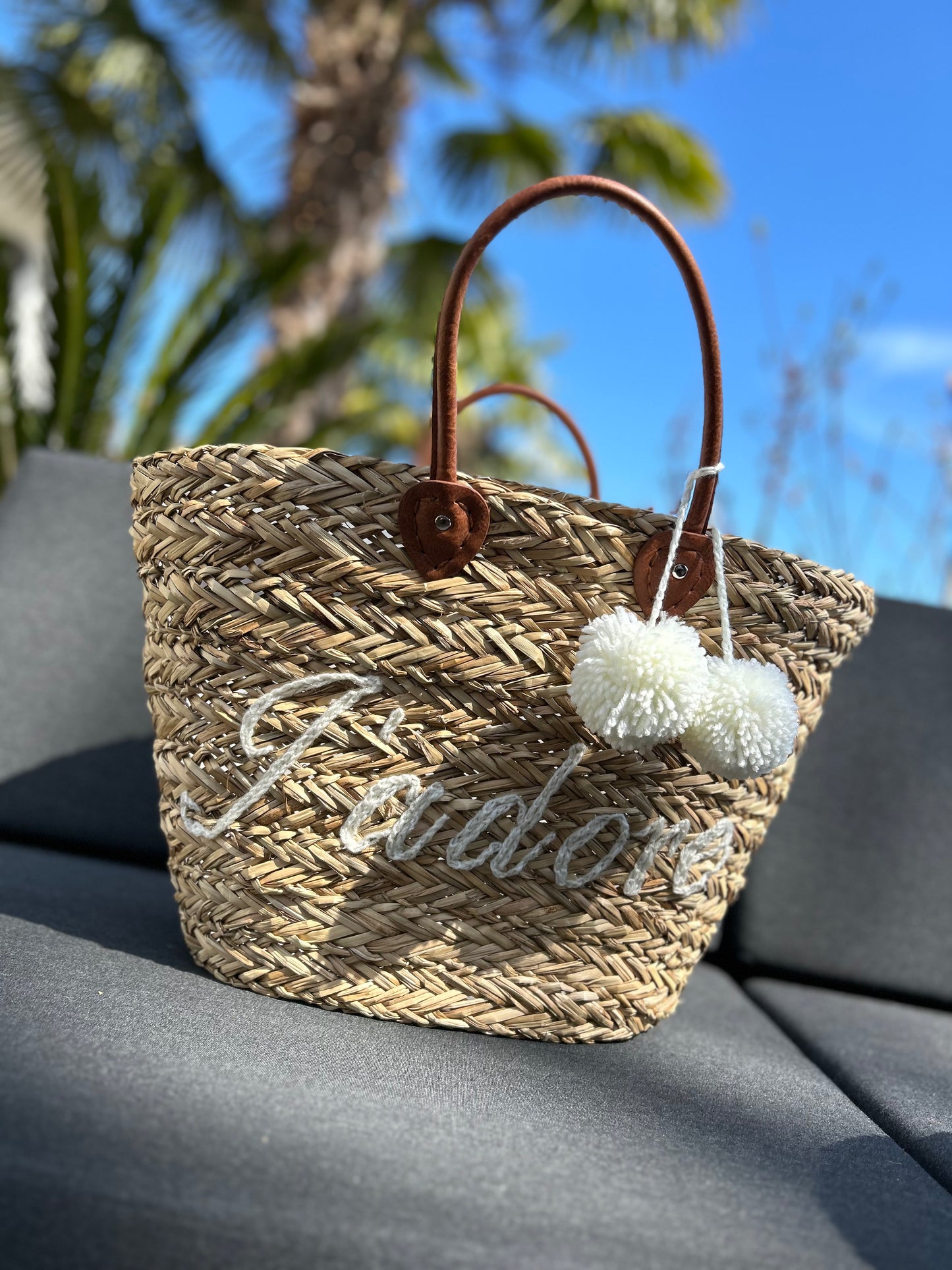 Stylische "J´ADORE" Strandtasche