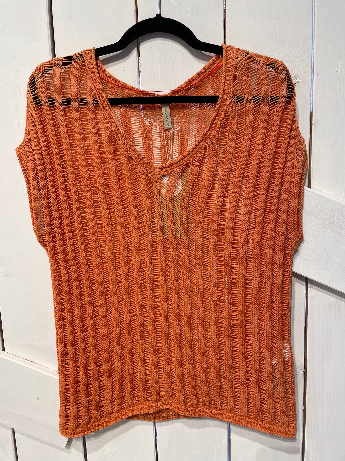 Soyaconcept Netzoberteil in SUNSET ORANGE