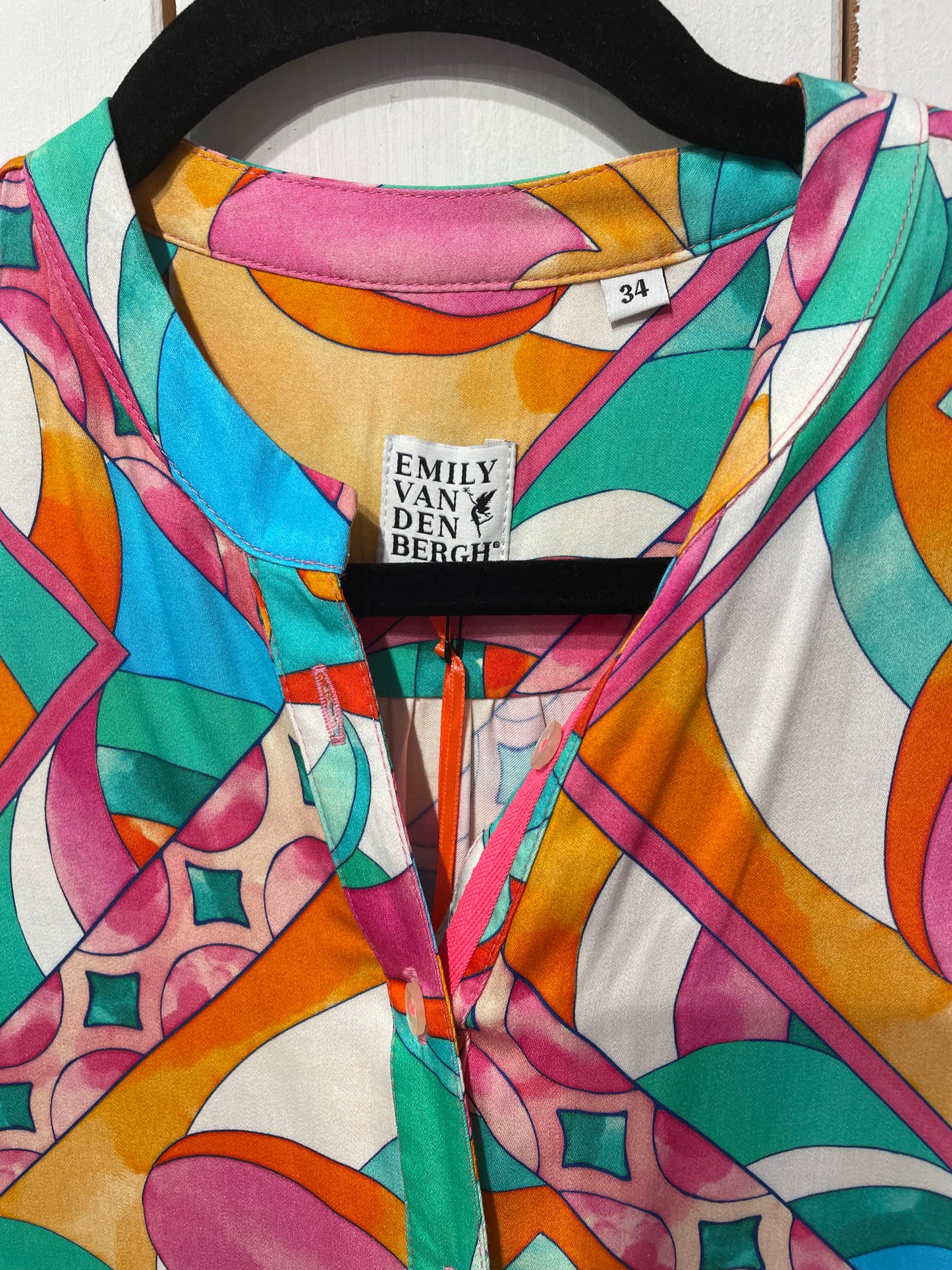 EMILY van den Bergh Bluse "ZIK ZAK"