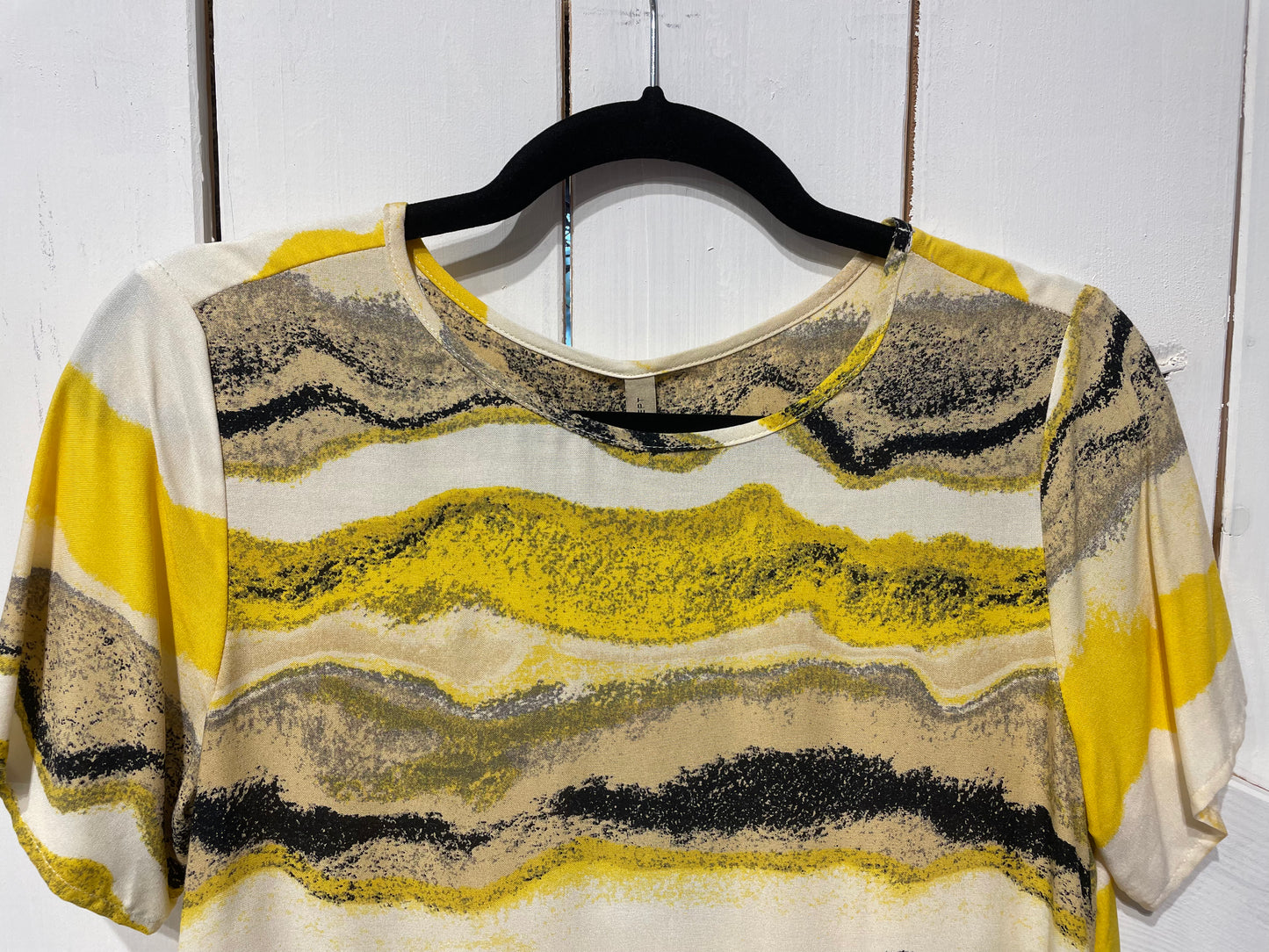 Soyaconcept Kurz-Arm Bluse YELLOW
