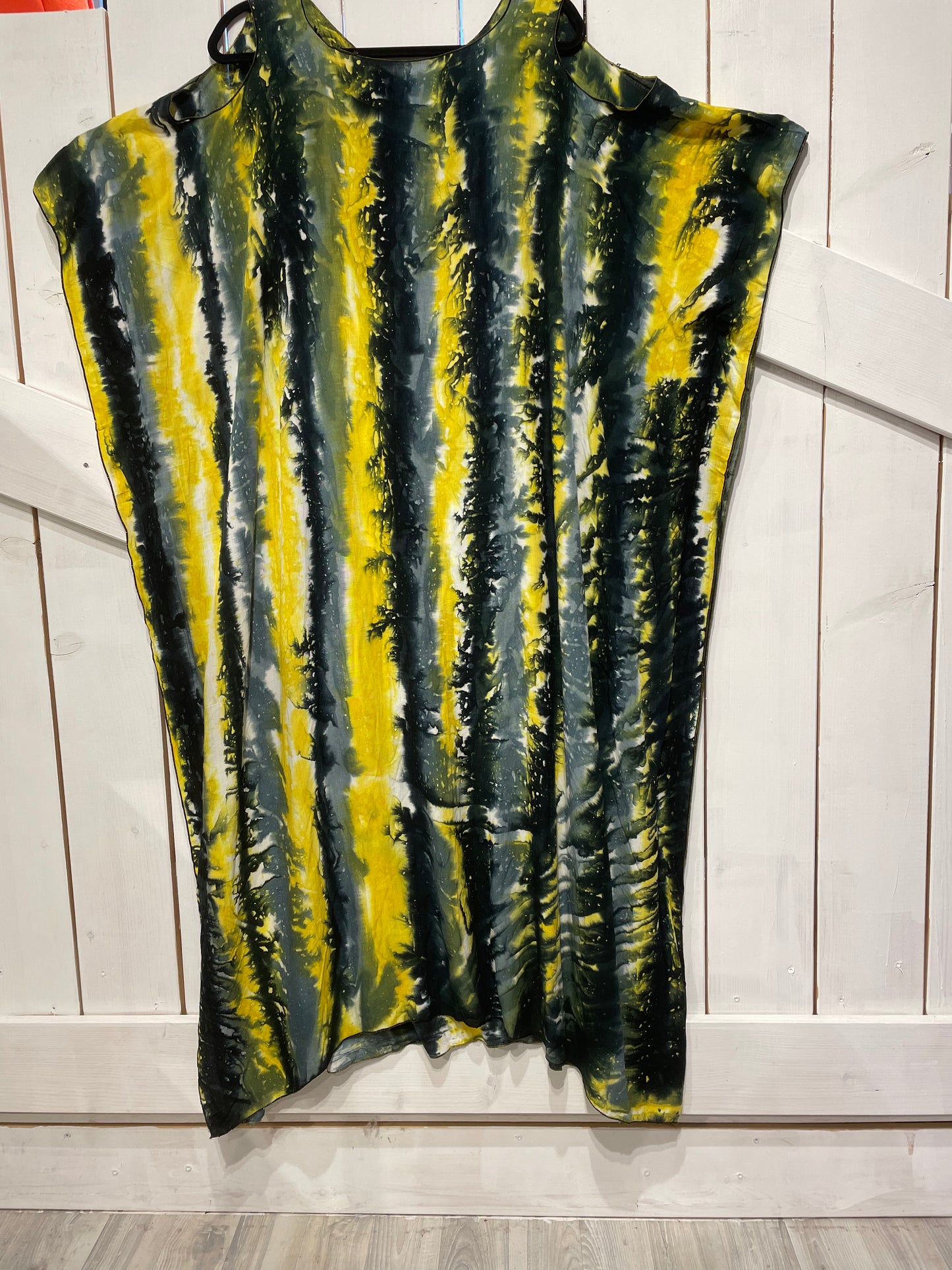 Langes und weit geschnittenes Onesize-Kleid HONEY