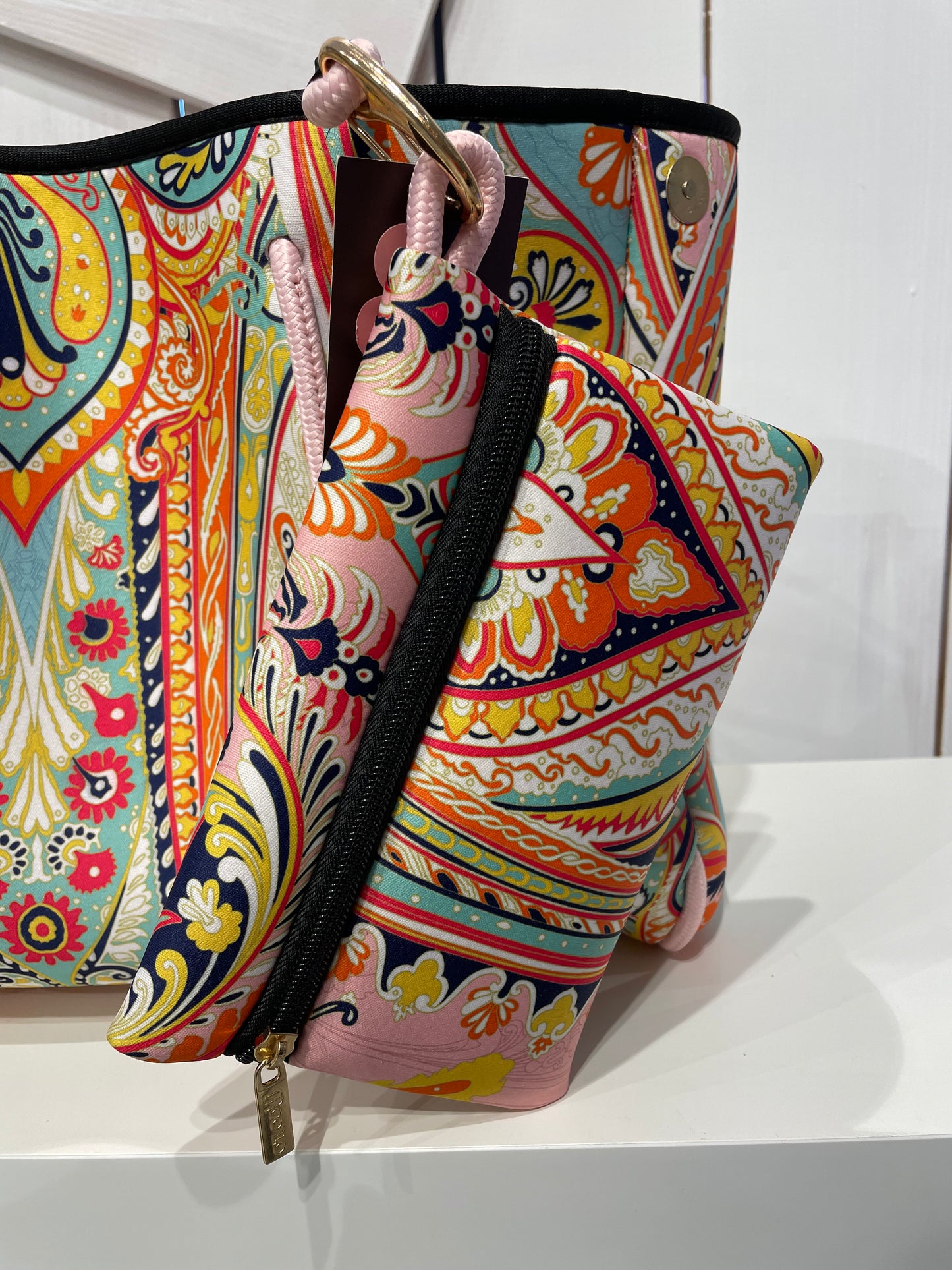 MOO ILO Neopren Tasche PAISLEY