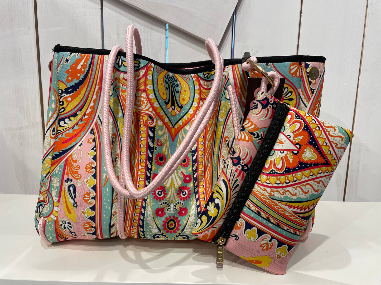 MOO ILO Neopren Tasche PAISLEY
