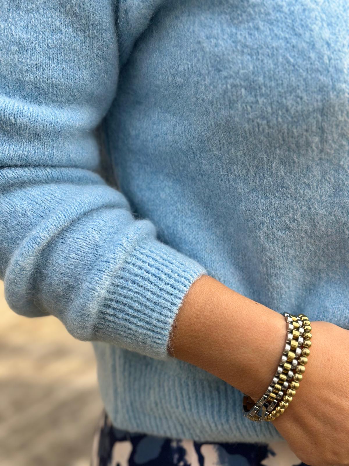 Lieblings-Strickjacke in Light Blue
