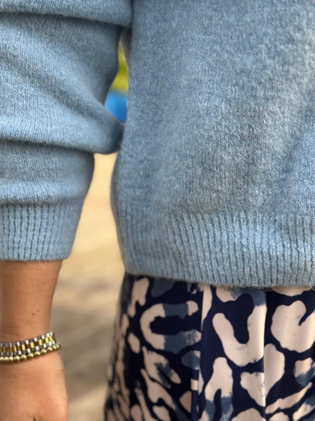 Lieblings-Strickjacke in Light Blue