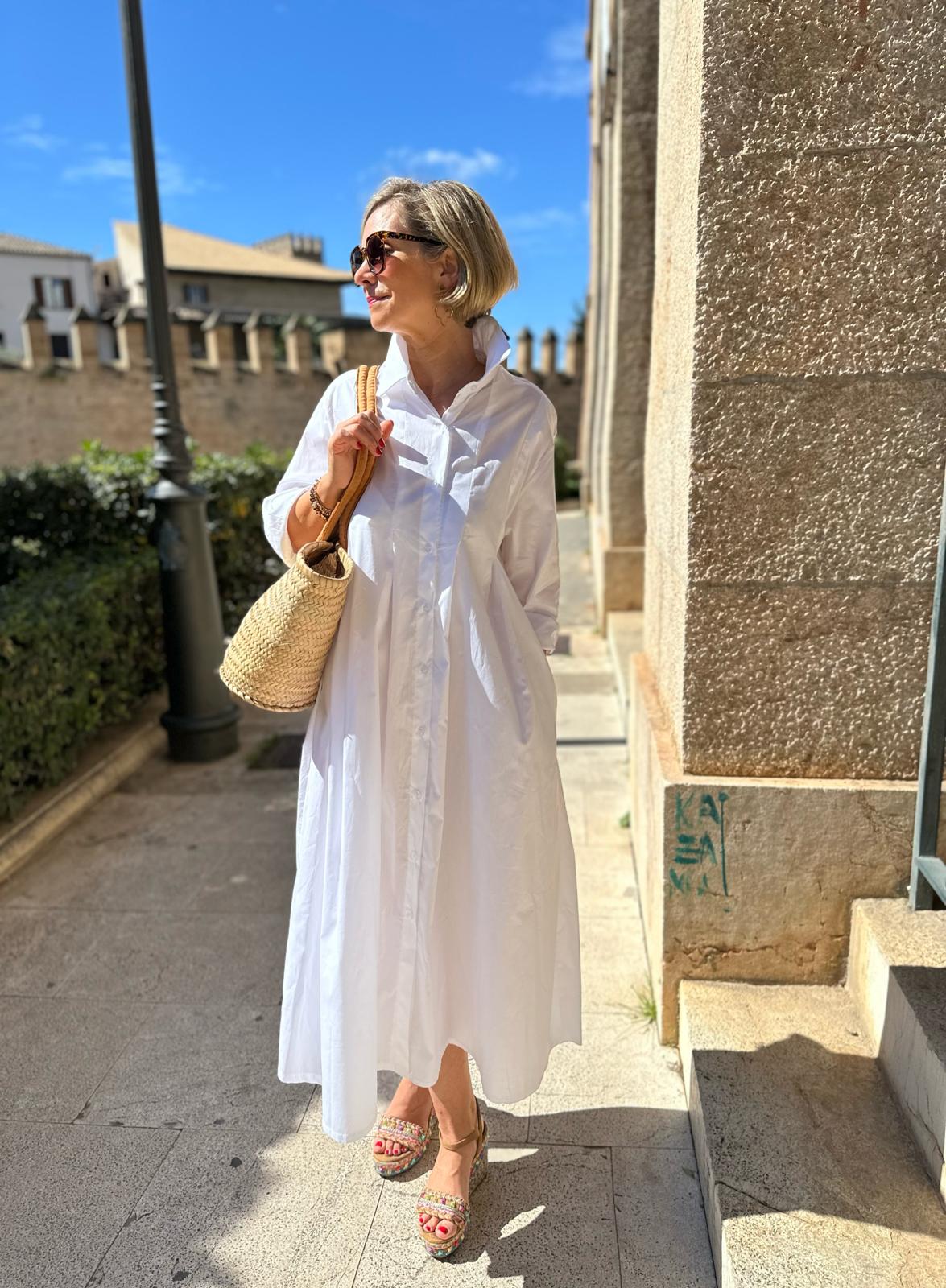 Sommerkleid "Zoé" CLASSIC WHITE
