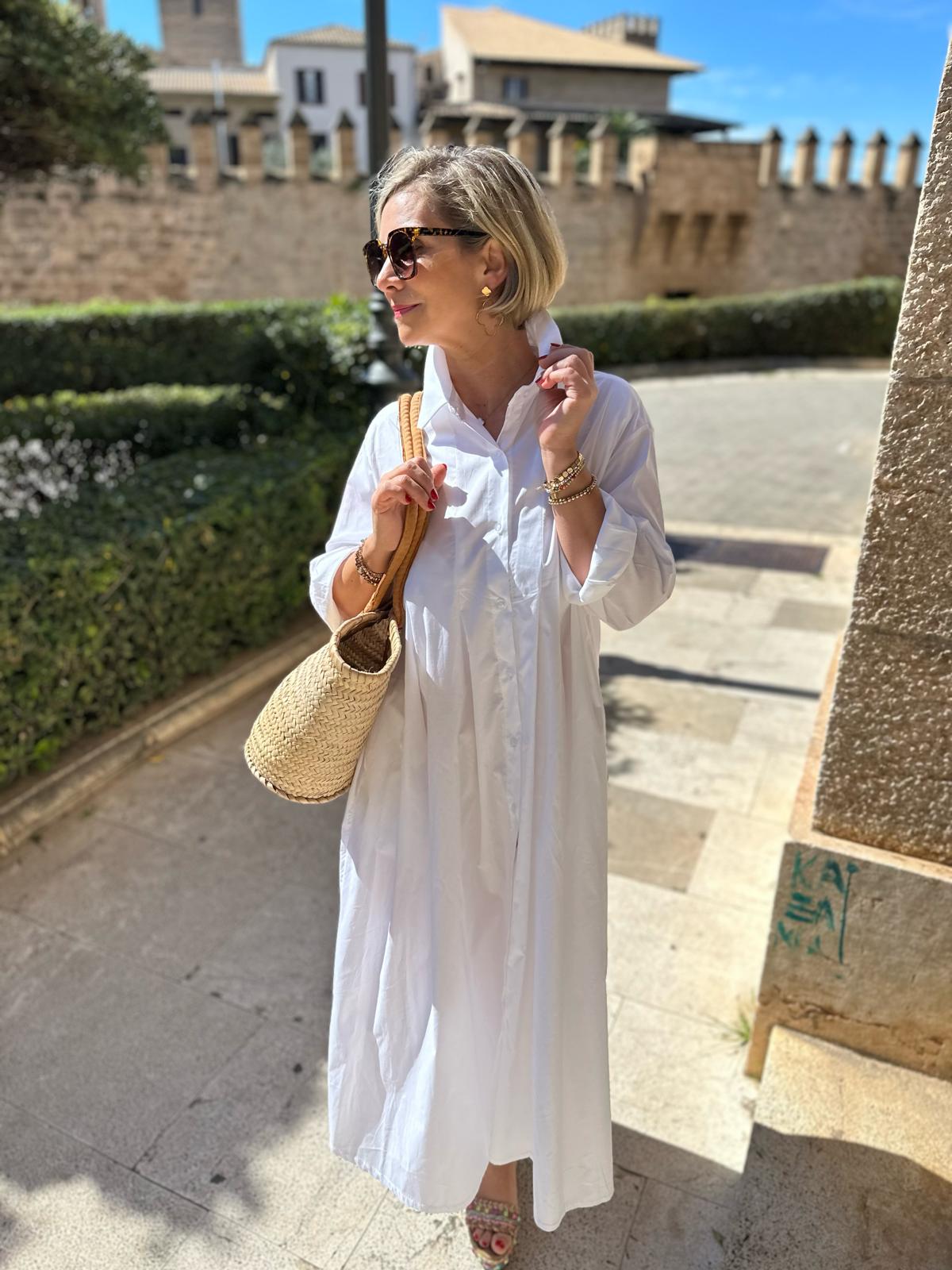 Sommerkleid "Zoé" CLASSIC WHITE