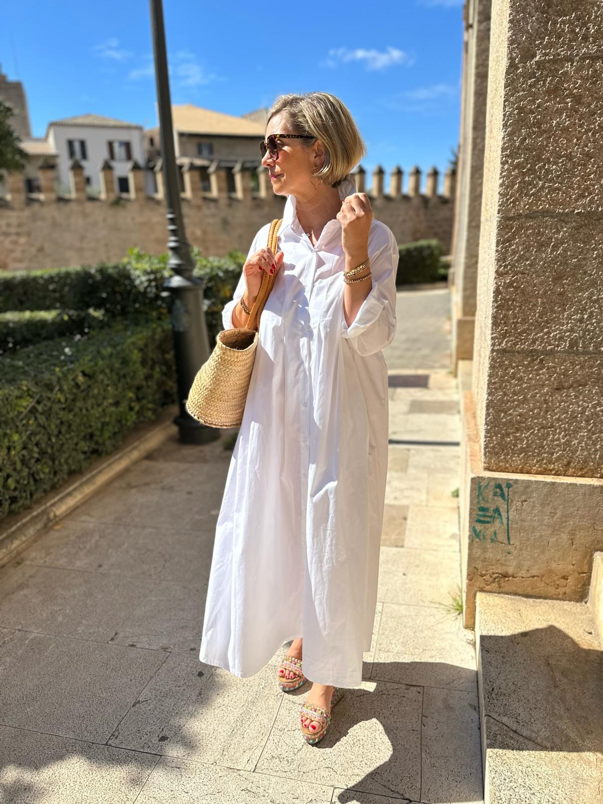 Sommerkleid "Zoé" CLASSIC WHITE