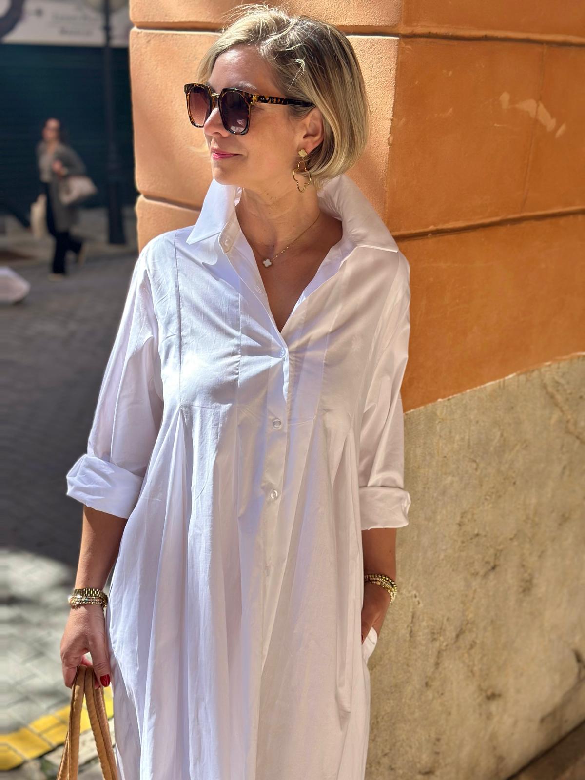 Sommerkleid "Zoé" CLASSIC WHITE