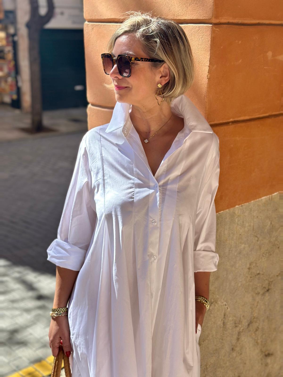 Sommerkleid "Zoé" CLASSIC WHITE