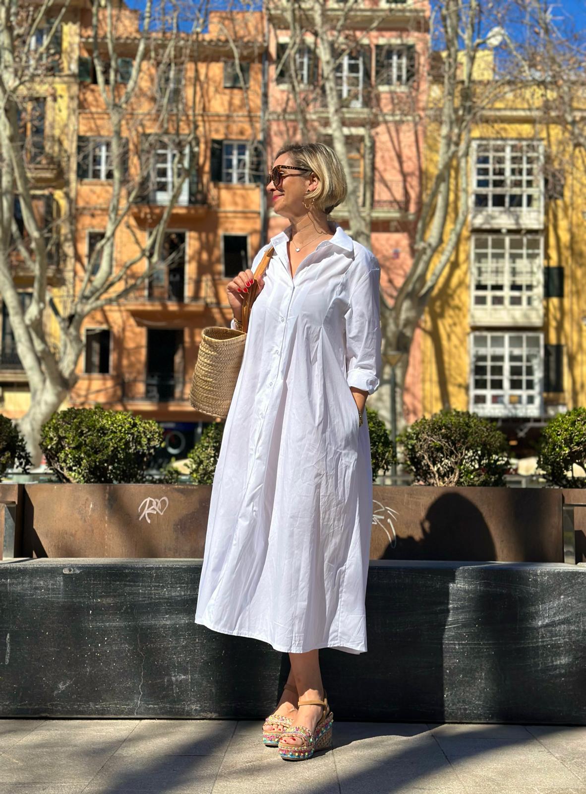 Sommerkleid "Zoé" CLASSIC WHITE