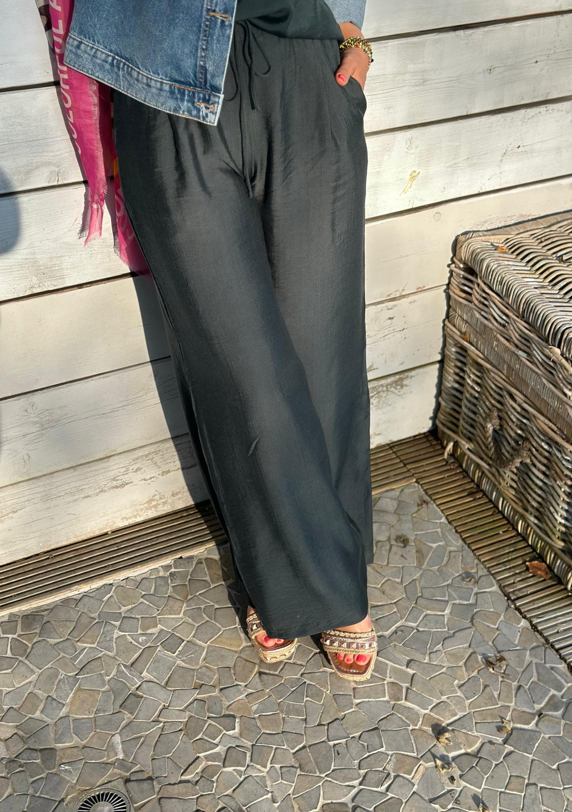 Hose für Zweiteiler "OLIVIA" in DARK GREEN
