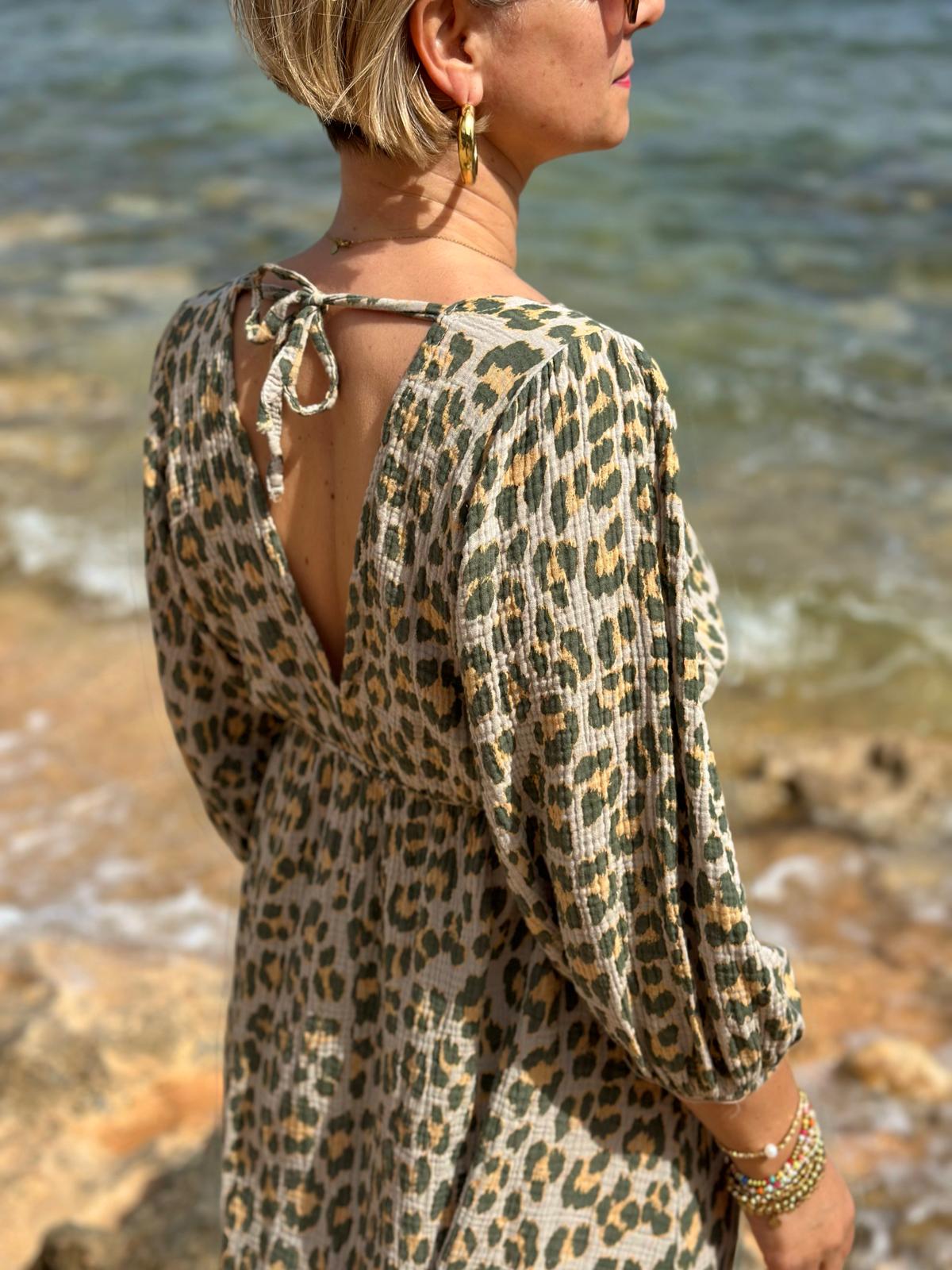Lieblings "LEO" Kleid in OLIV SAND