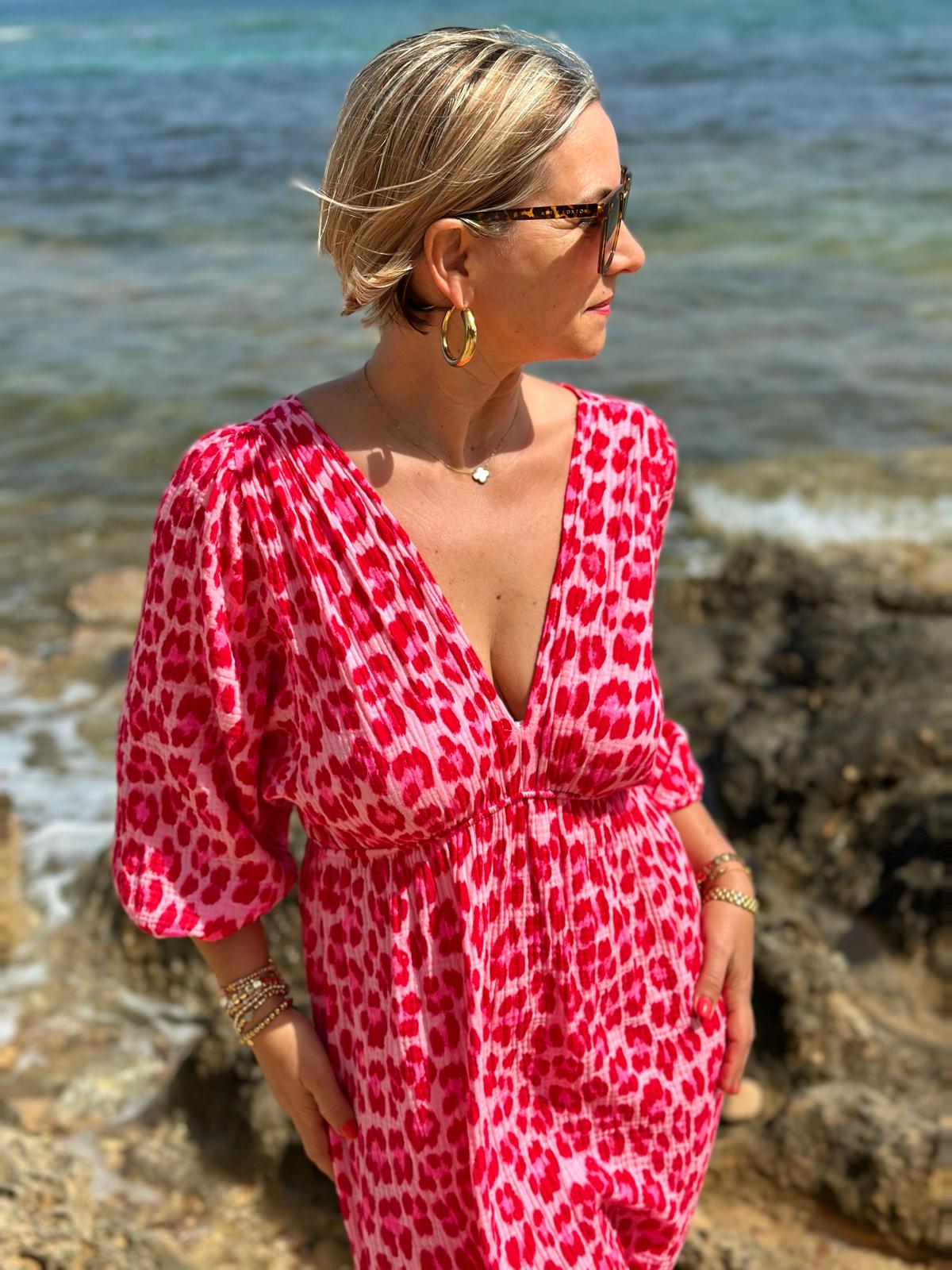 Lieblings "LEO" Kleid in LIPSTICK RED