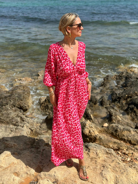 Lieblings "LEO" Kleid in LIPSTICK RED