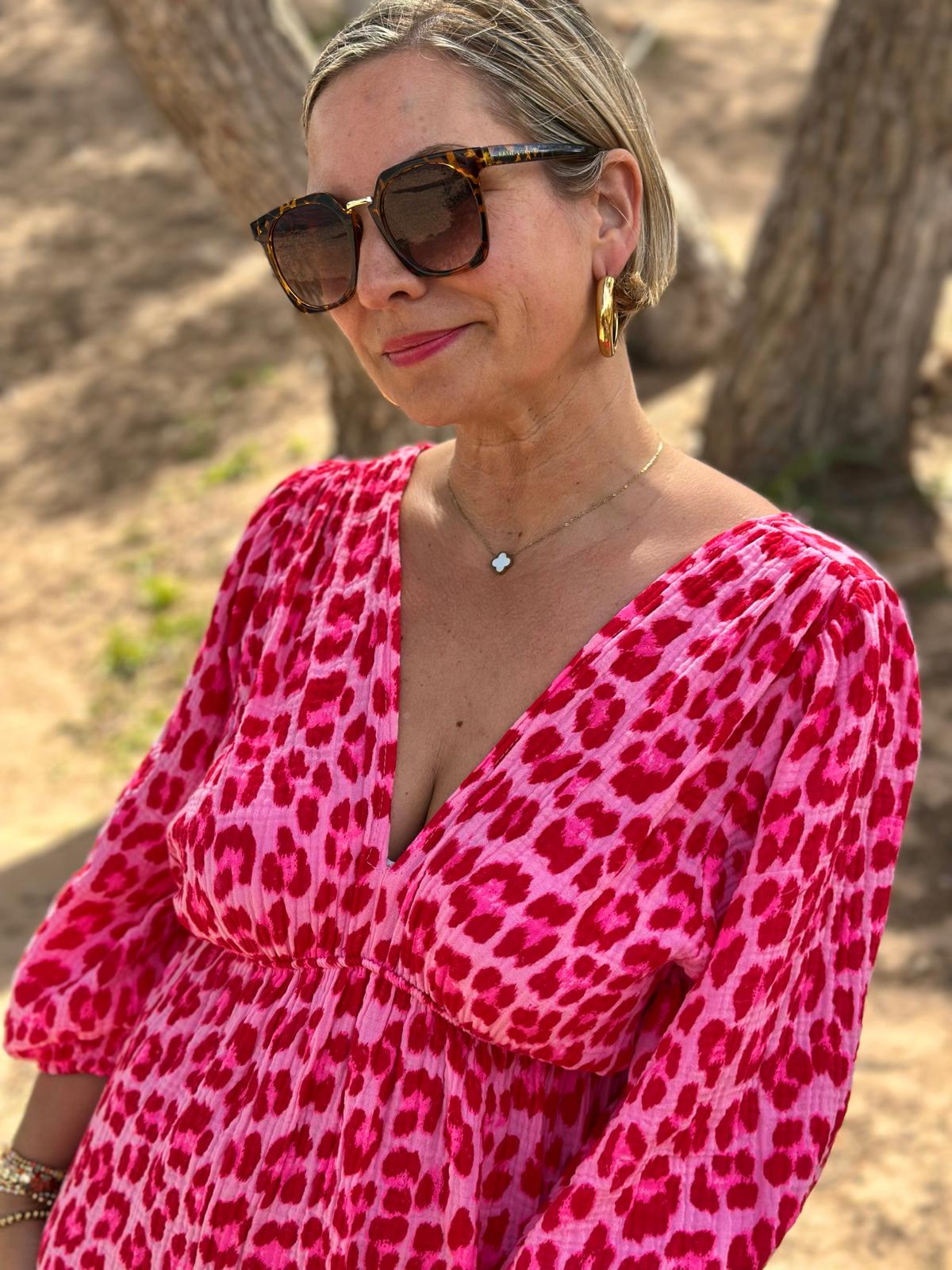 Lieblings "LEO" Kleid in LIPSTICK RED