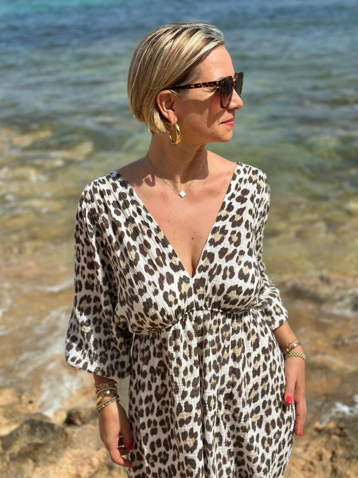 Lieblings "LEO" Kleid in CREAMY
