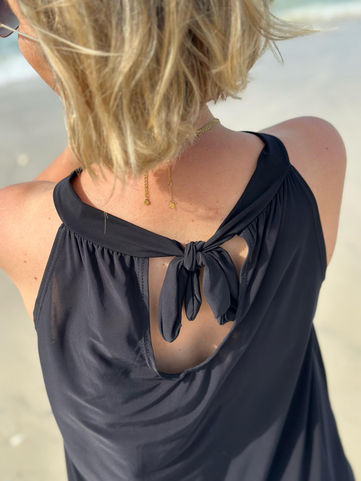 Kurzes Sommerkleid "CLASSY BLACK"