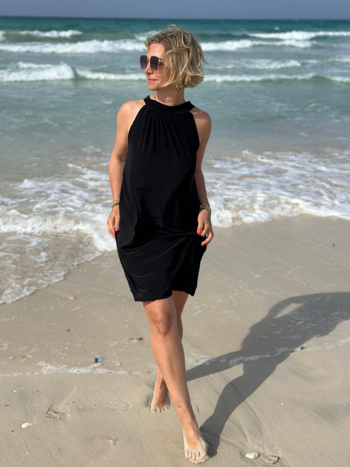 Kurzes Sommerkleid "CLASSY BLACK"