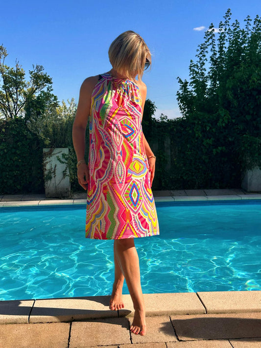 Kurzes Sommerkleid "HIPPIE"