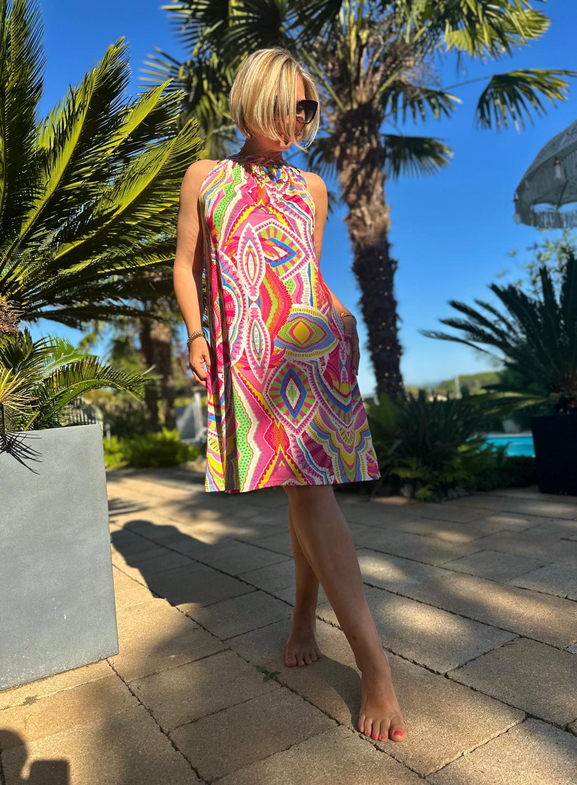 Kurzes Sommerkleid "HIPPIE"