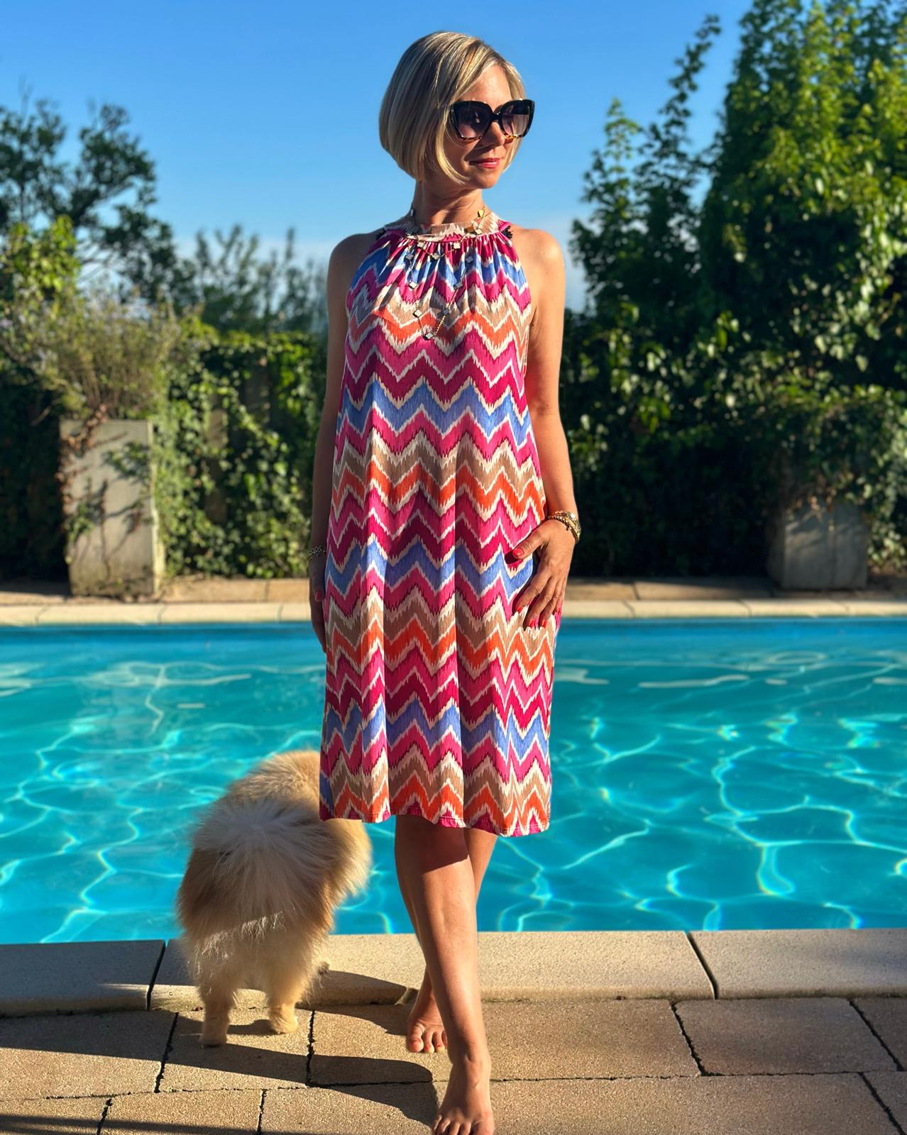Kurzes Sommerkleid "ZIK ZAK"