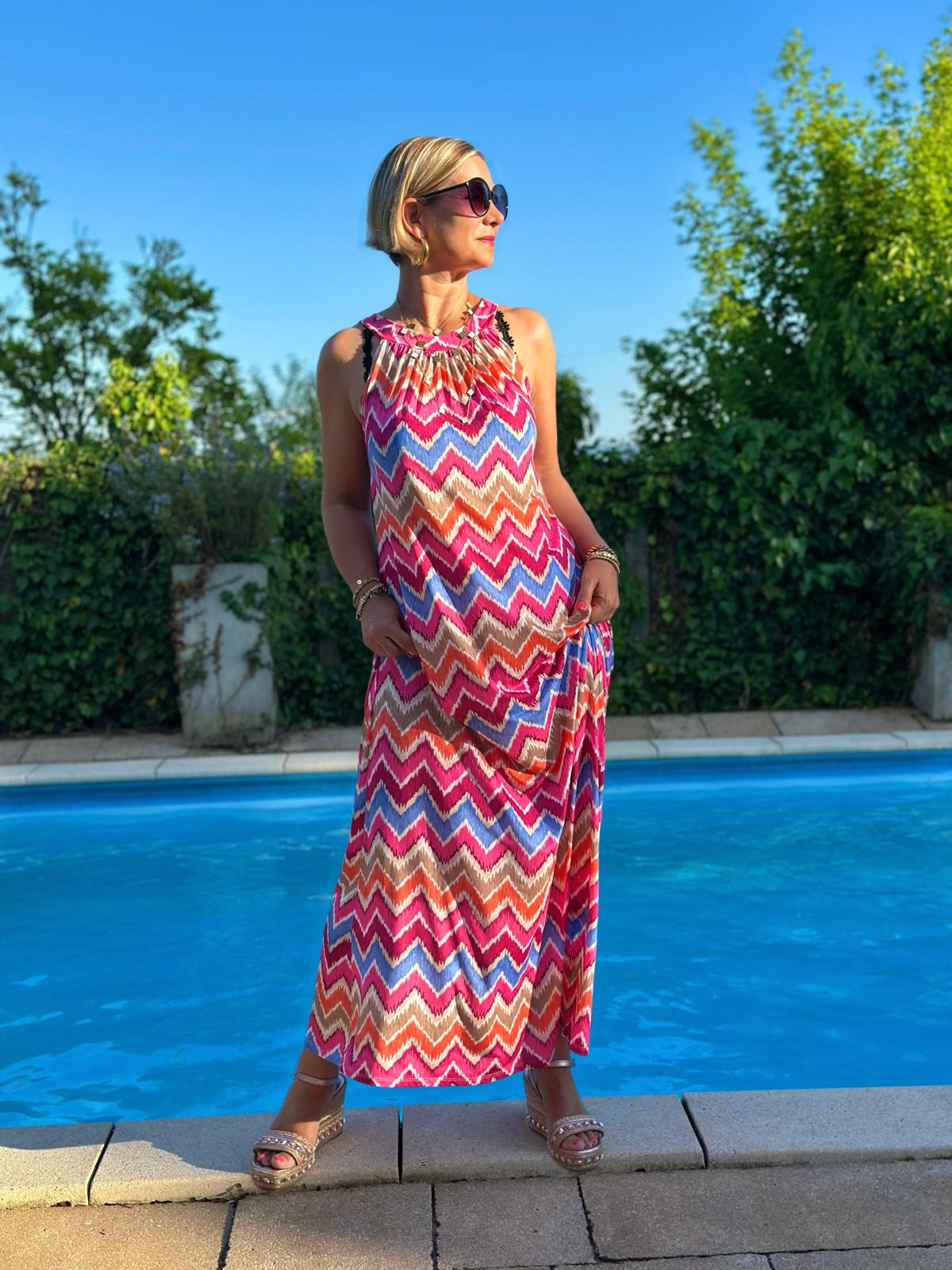 Langes Sommerkleid "ZIK ZAK"