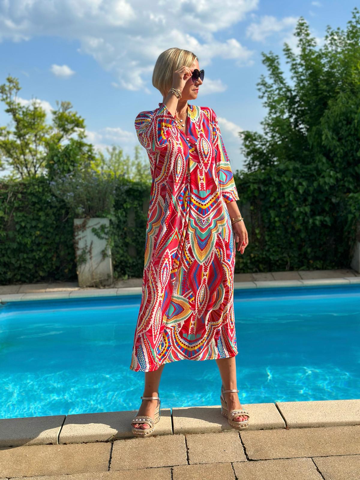 Sommerliches Onesize Kofferkleid "LIVA"