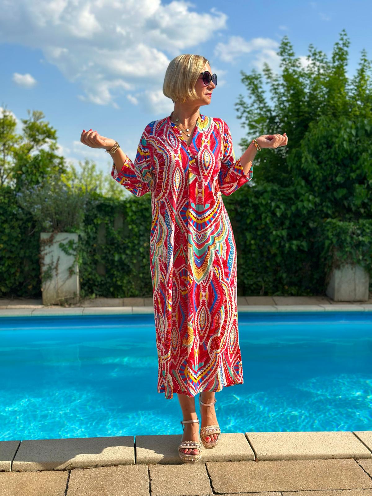 Sommerliches Onesize Kofferkleid "LIVA"